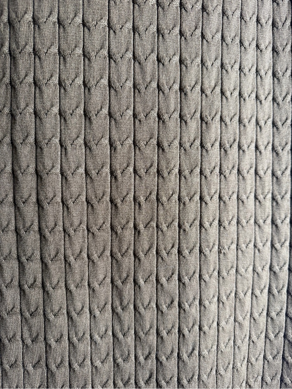 Joie Brown Cable Knit Midi Skirt XL Sporty Chic Comfort Minimalist Neutral Boho - Picture 6 of 8